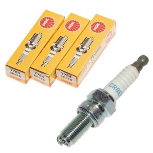 4 New NGK Standard Spark Plugs Dirt Bike Suzuki RM250 RMZ250 Aprilia Husqvarna-0