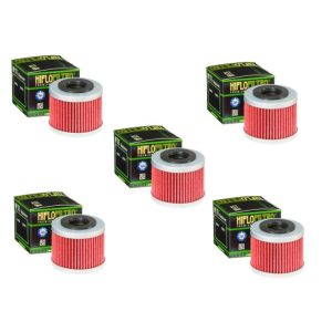 Hiflofiltro HF575 Oil Filter 5 Pack Aprilia 450MXV 2008-2015 Apex MXV450 2012-14 - HF575
