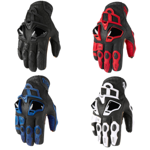 Icon Hypersport Short Gloves Black