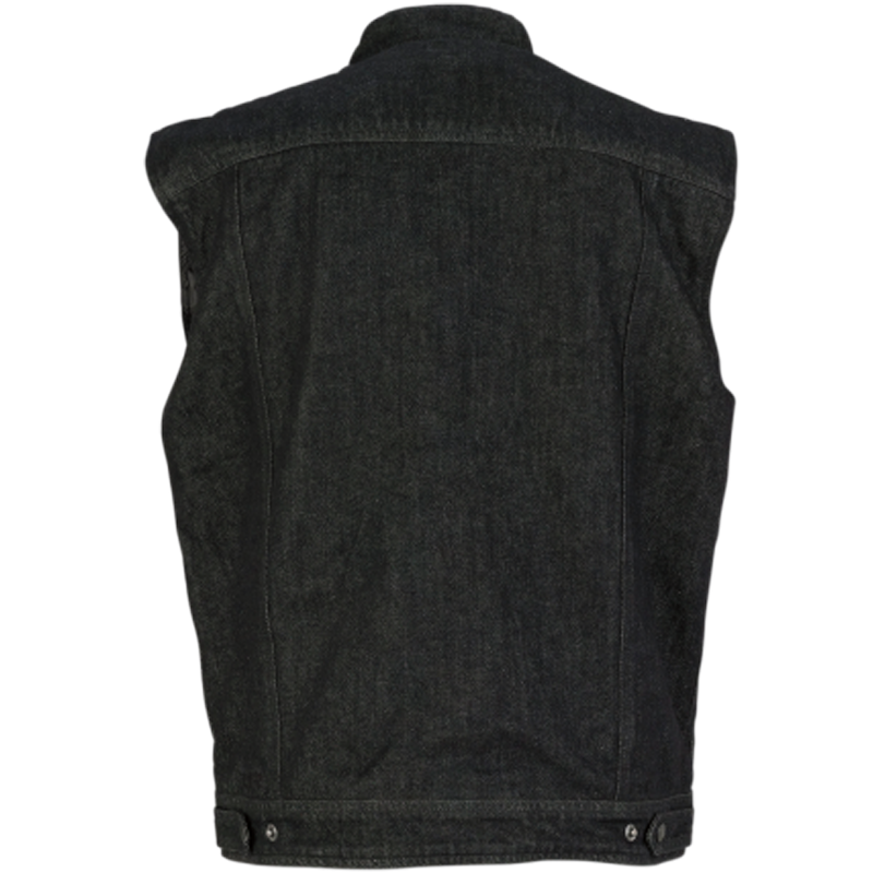 Z1R Denim Adventure Touring Street Motorcycle Black Vest - Pick Size-181773