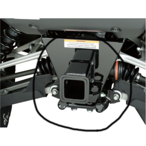 Moose Utility Rear 2" Receiver Hitch Honda - 4504-0138