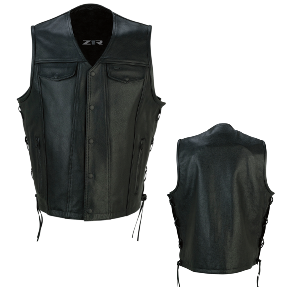 Z1R Gaucho Vest Black