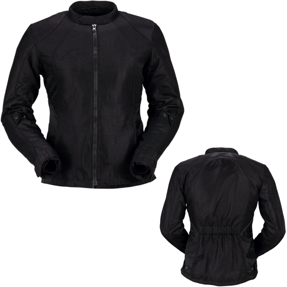 Z1R Gust Mesh Waterproof Women's Jacket Black