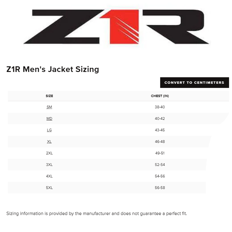 Z1R Gaucho Adventure Dual Sport Street Motorcycle Black Vest - Pick Size-181701