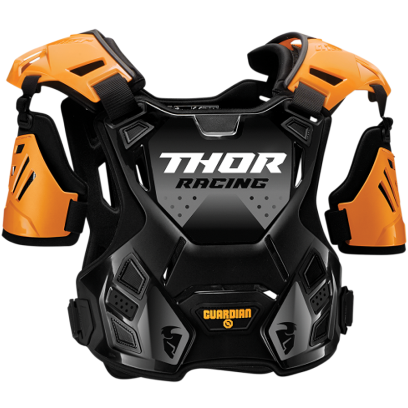 Thor Guardian Chest Protector Orange/Black