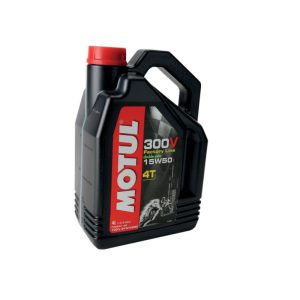 Motul 300V 4T Full Synthetic Motorcycle Oil 15W-501 one gallon 4 Liter liters