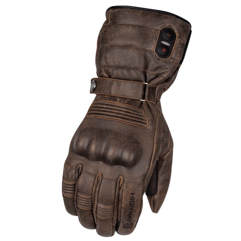 Highway 21 Radiant Leather Heated Street Motorcycle Gloves - Size & Color-247743