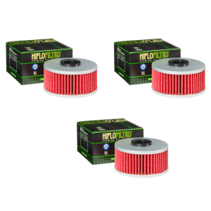 Hiflofiltro HF144 Oil Filter 3 Pack Yamaha XJ 700 Maxim, XJ 900 R Seca