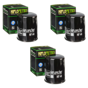 Hiflofiltro HF148 Oil Filter 3 Pack Yamaha FJR 1300 AE, FJR 1300, FJR 1300 A