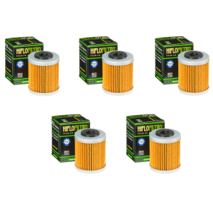 Hiflofiltro HF651 Oil Filter 5 Pack KTM 690 Duke R Husqvarna Enduro 701