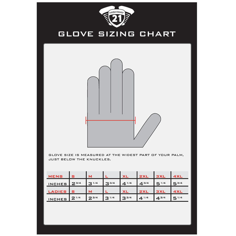 2024 Highway 21 Recoil Mens Leather Motorcycle Street Gloves Pick Size & Color-196945