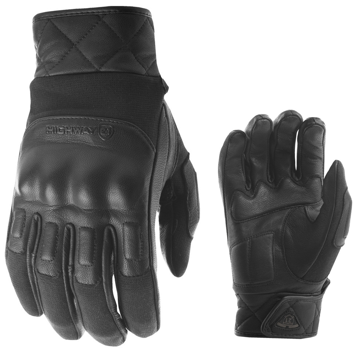 Highway 21 Revolver Gloves Black