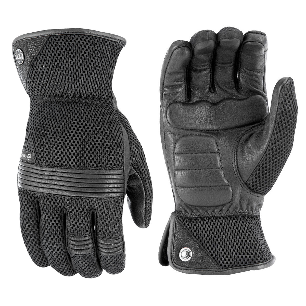 Highway 21 Turbine Mesh Gloves Black