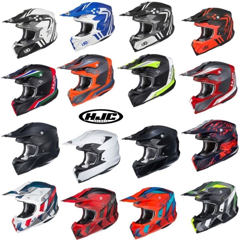 2024 HJC i50 Full Face MX Motocross Offroad ATV DOT/ECE Helmet - Pick Size/Color-0