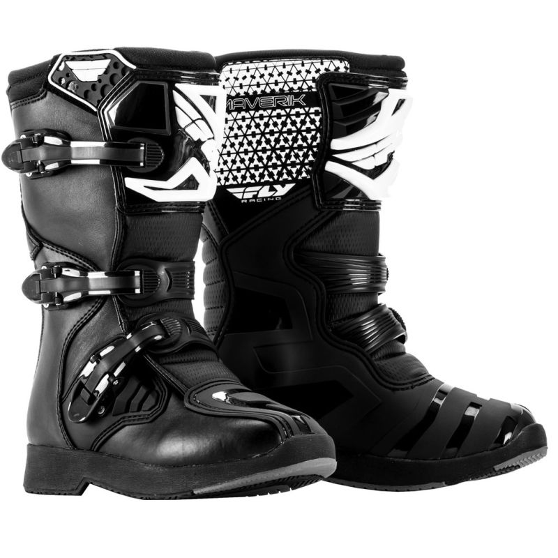 Fly Racing Maverik Youth/Kids MX Motocross Offroad Boots - Pick Size/Color-228286