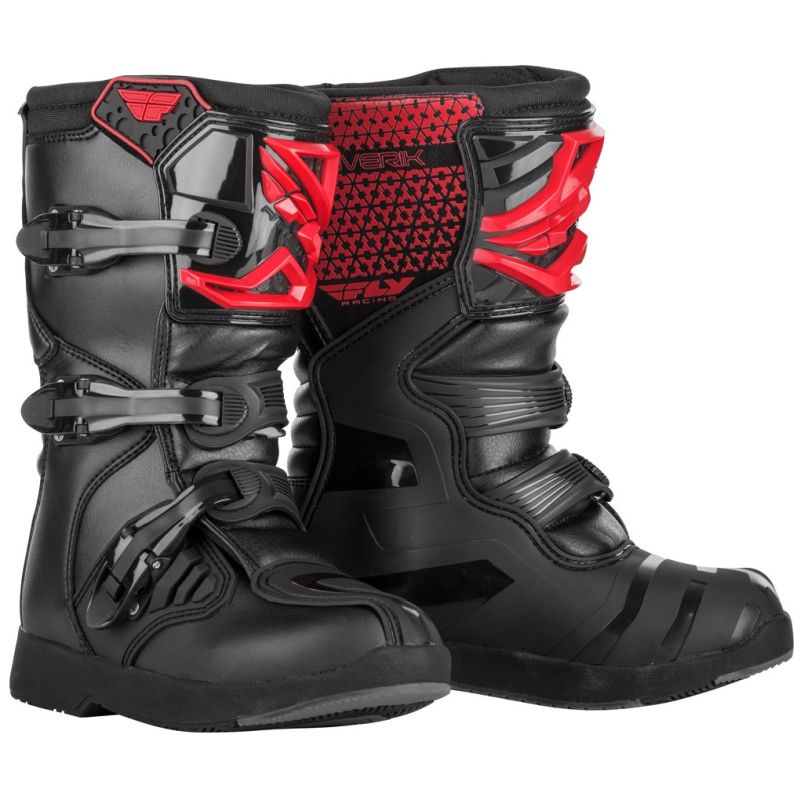 Fly Racing Maverik Youth/Kids MX Motocross Offroad Boots - Pick Size/Color-228288