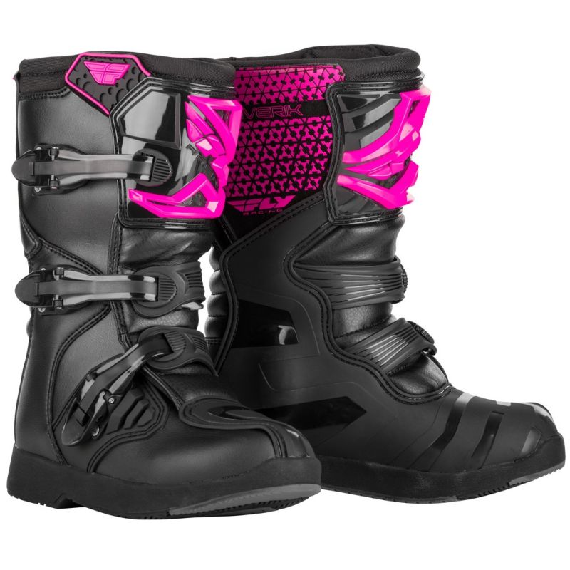 Fly Racing Maverik Youth/Kids MX Motocross Offroad Boots - Pick Size/Color-228287