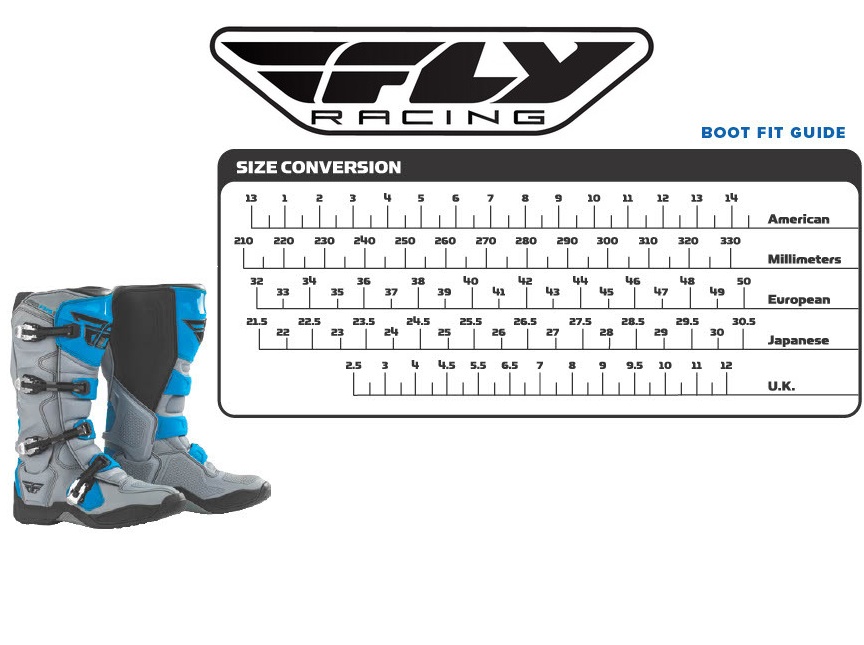 Fly Racing Maverik Youth/Kids MX Motocross Offroad Boots - Pick Size/Color-282791