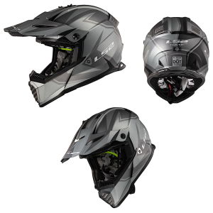 2024 LS2 Gate Twoface Youth/Kids MX Motocross Offroad Helmet - Pick Size-0