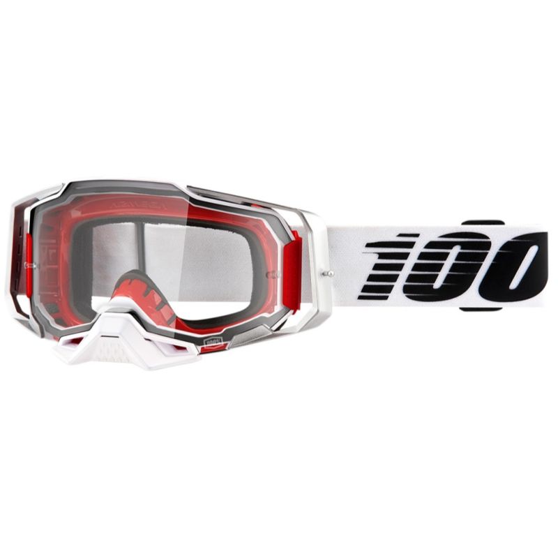2024 100% Armega Clear Lens MX Motocross Offroad Goggles - Pick Color-224019