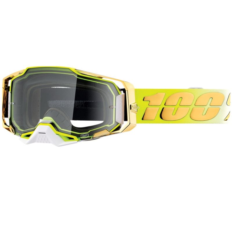 2024 100% Armega Clear Lens MX Motocross Offroad Goggles - Pick Color-224041