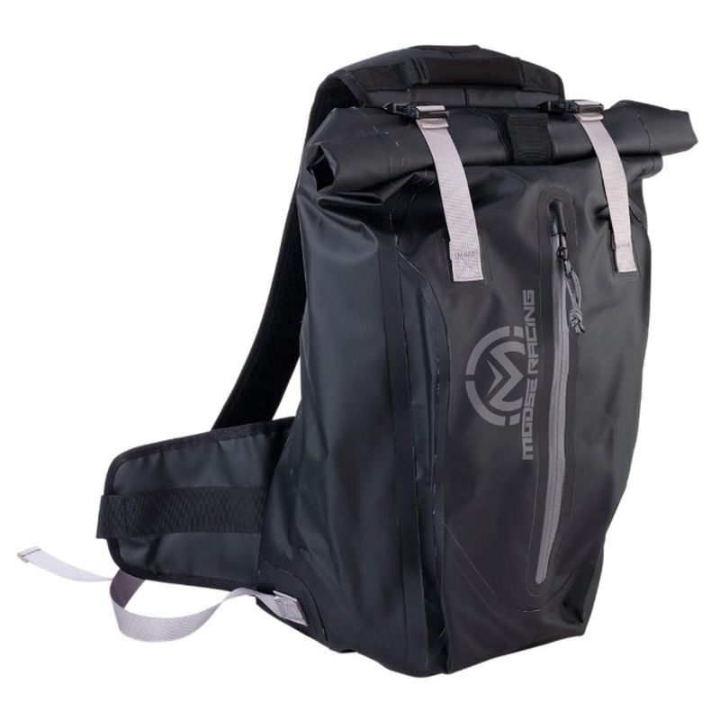 Moose Racing ADV 1Motorcycle Dry Backpack heavy-duty waterproof tarpaulin Black-250720