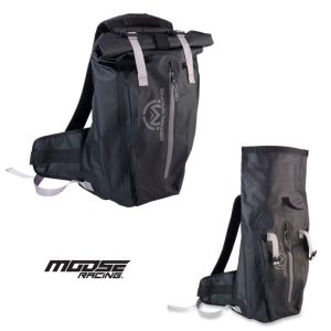 Moose Racing ADV 1Motorcycle Dry Backpack heavy-duty waterproof tarpaulin Black-0