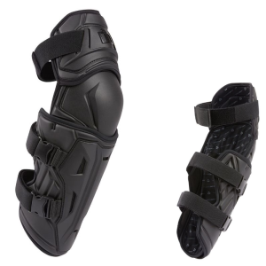 Icon Field Armor 3 Adult Motorcycle Knee Guard Black - Pick Size-0