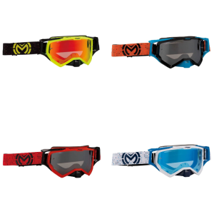 2024 Moose Racing XCR Pro Stars MX Motocross Offroad Goggles - Pick Color-0