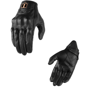 Icon Pursuit Classic Perforated Women Street Motorcycle Gloves - Pick Size-0