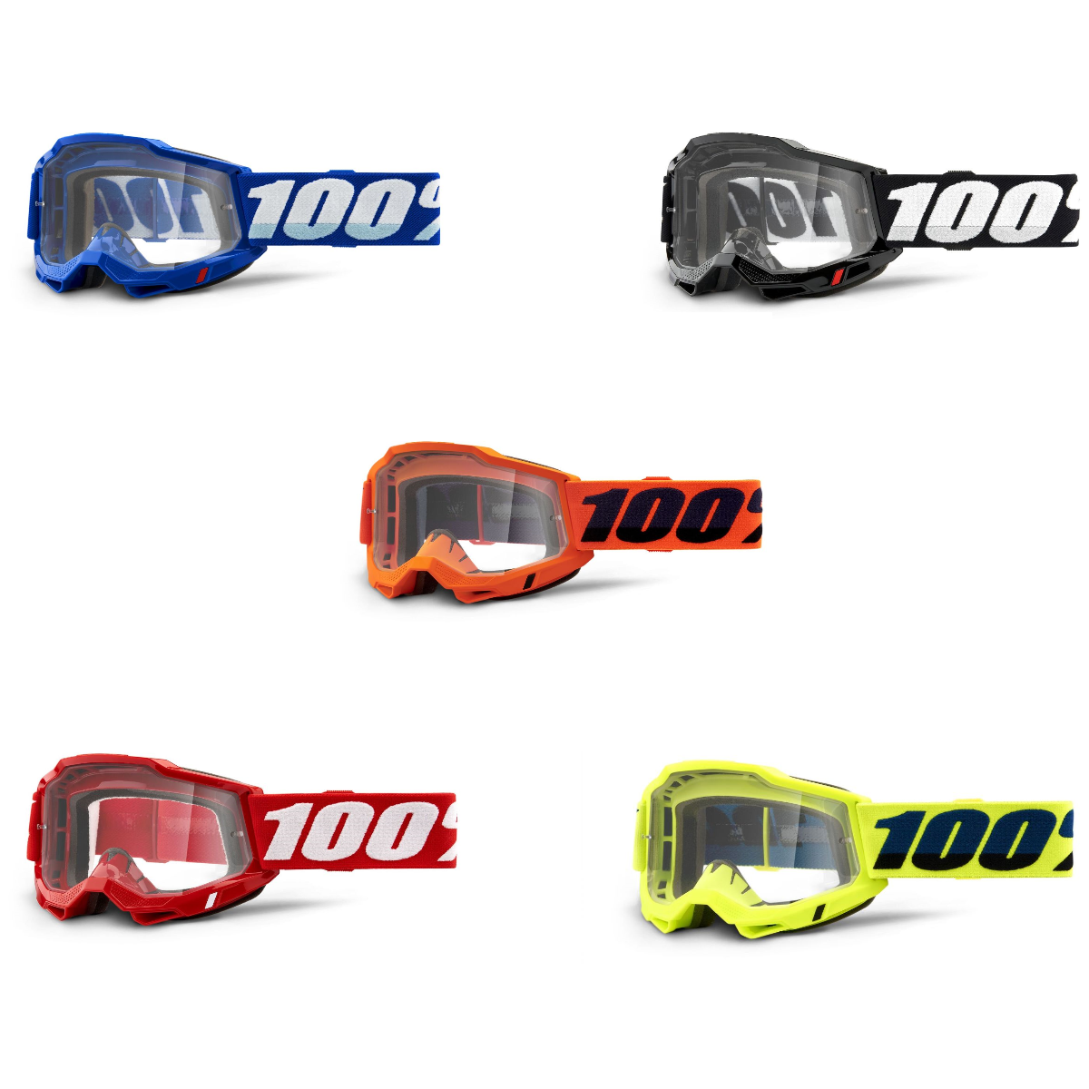 2024 100% Accuri 2 OTG MX Motocross Offroad Goggles - Pick Size & Color-0