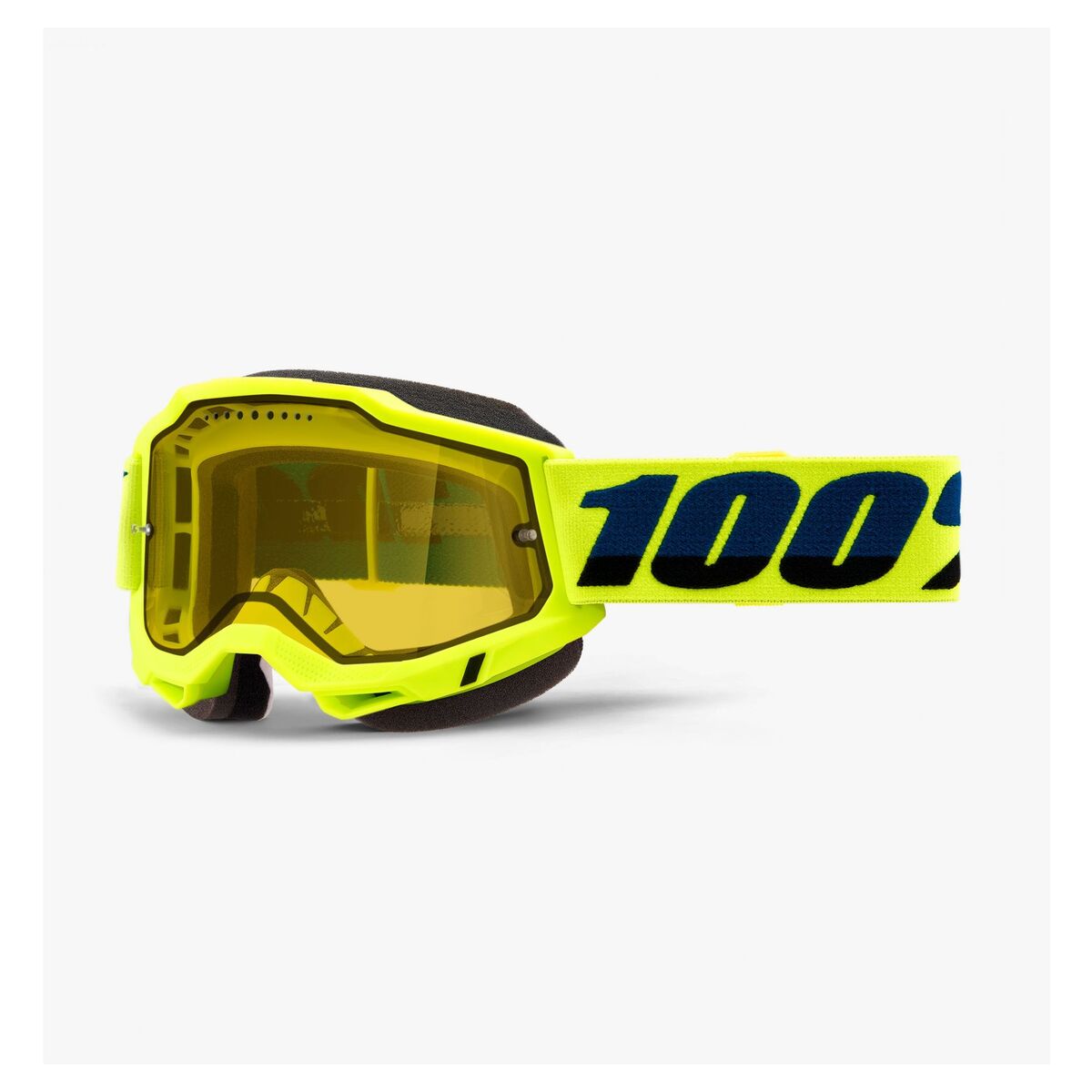 2024 100% Accuri 2 Snow Yellow Lens Snowmobile ATV Offroad Goggles - Pick Color-212287