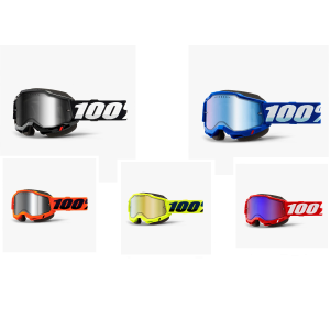 2024 100% Accuri 2 Snow Offroad ATV Snowmobile Mirror Lens Goggles-0