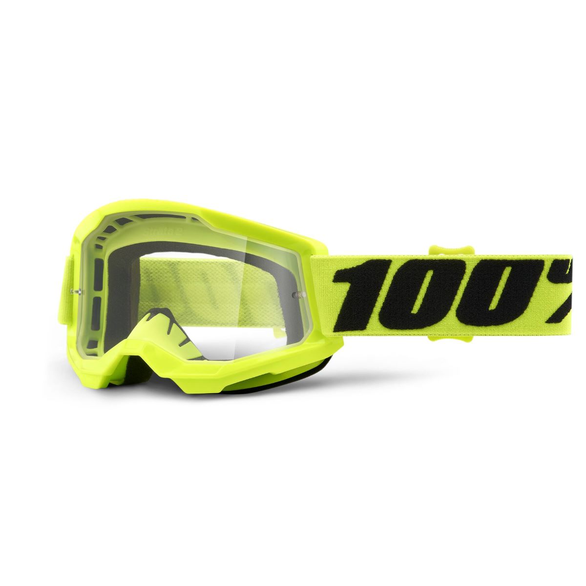 100% Strata 2 Youth/Kids MX Motocross Offroad Clear Lens Goggles-212666