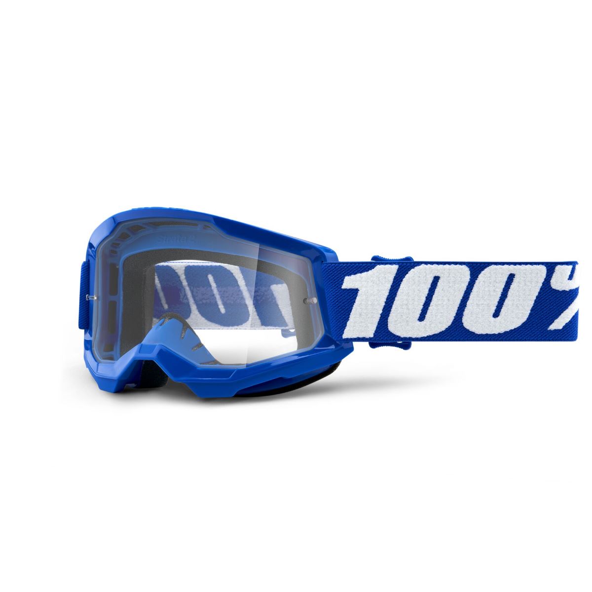 100% Strata 2 Youth/Kids MX Motocross Offroad Clear Lens Goggles-212668