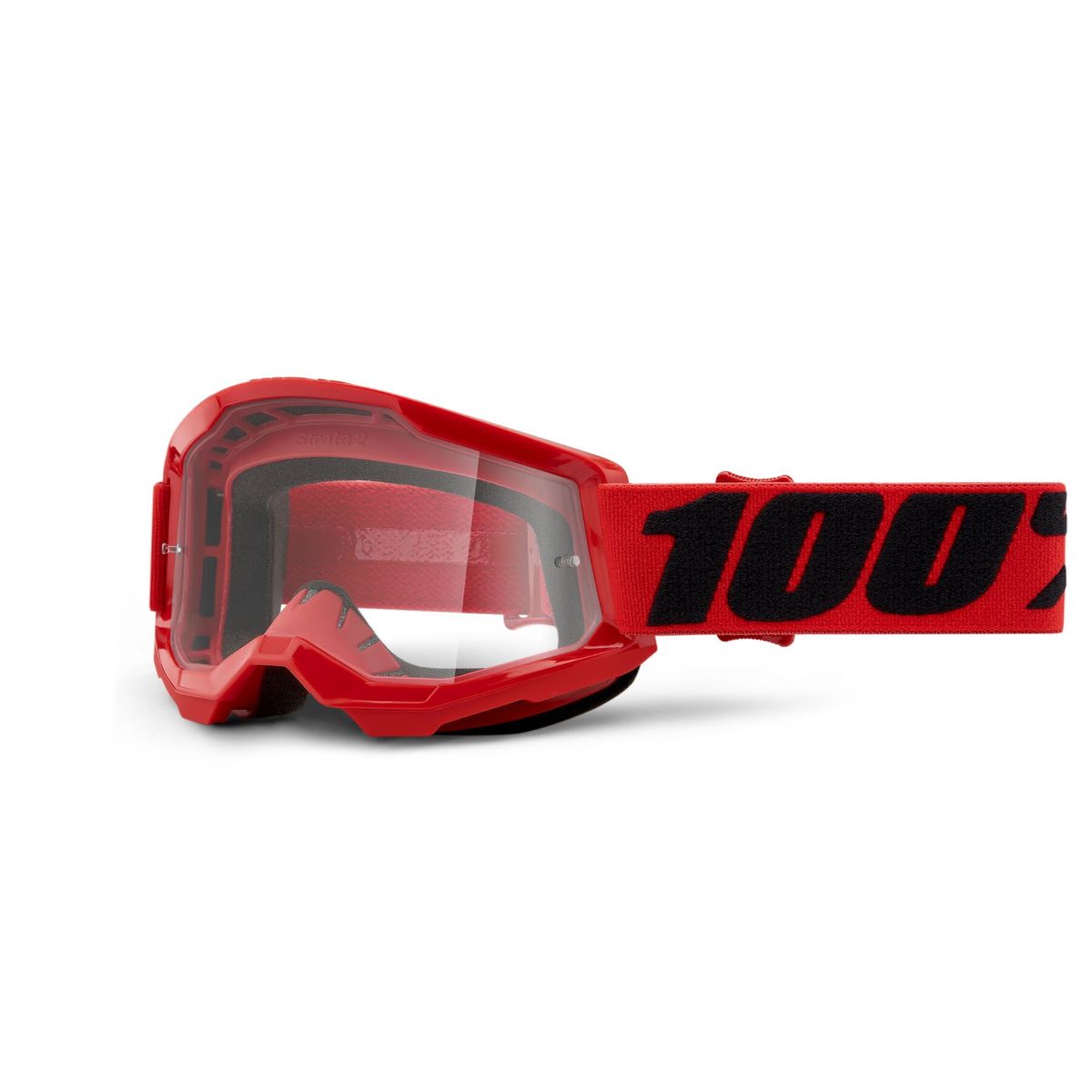 100% Strata 2 Youth/Kids MX Motocross Offroad Clear Lens Goggles-212670