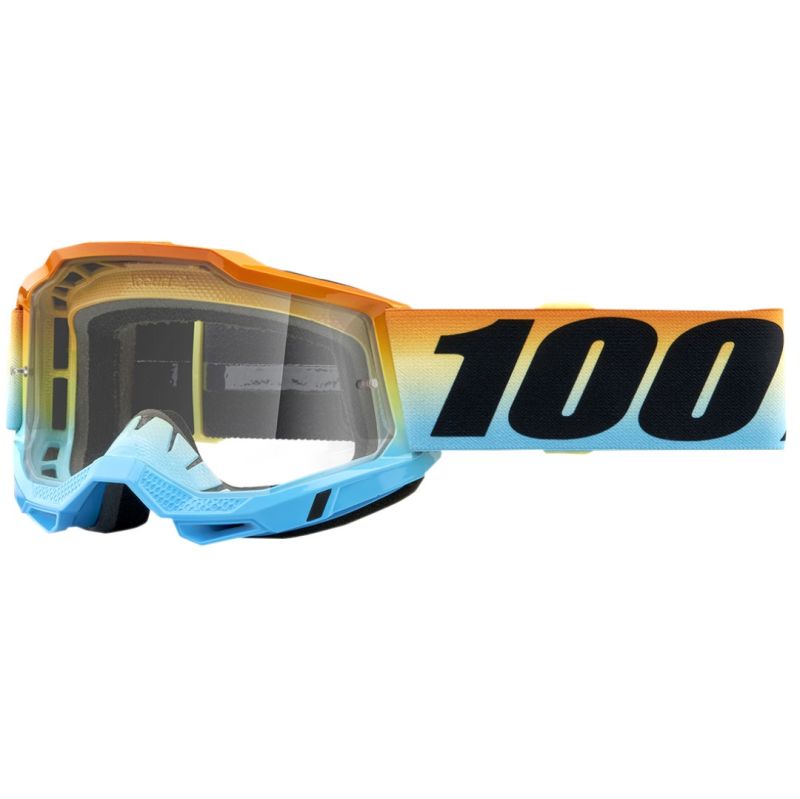 2024 100% Accuri 2 Clear Lens Youth/Kids MX Motocross Offroad Goggles-242443