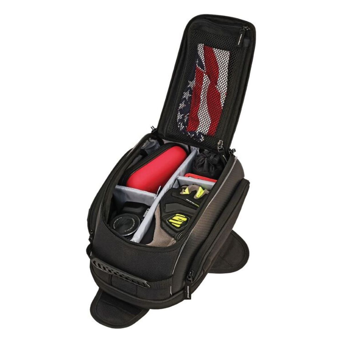 Nelson Rigg Dual Mount Commuter Sport Black Tank Bag-213396