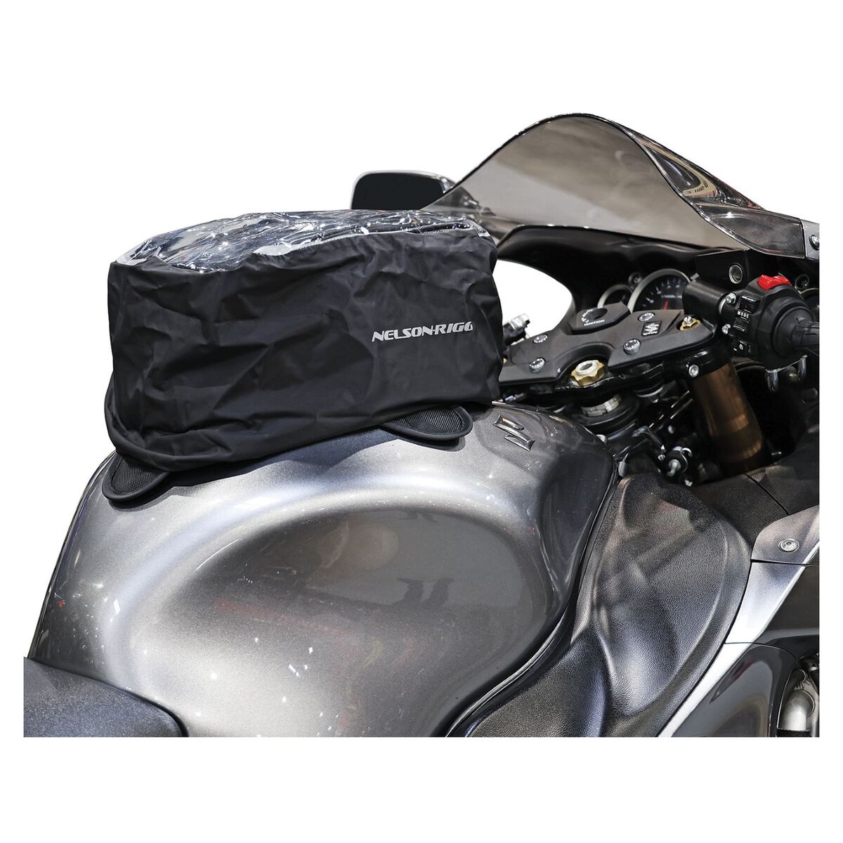 Nelson Rigg Dual Mount Commuter Sport Black Tank Bag-213394