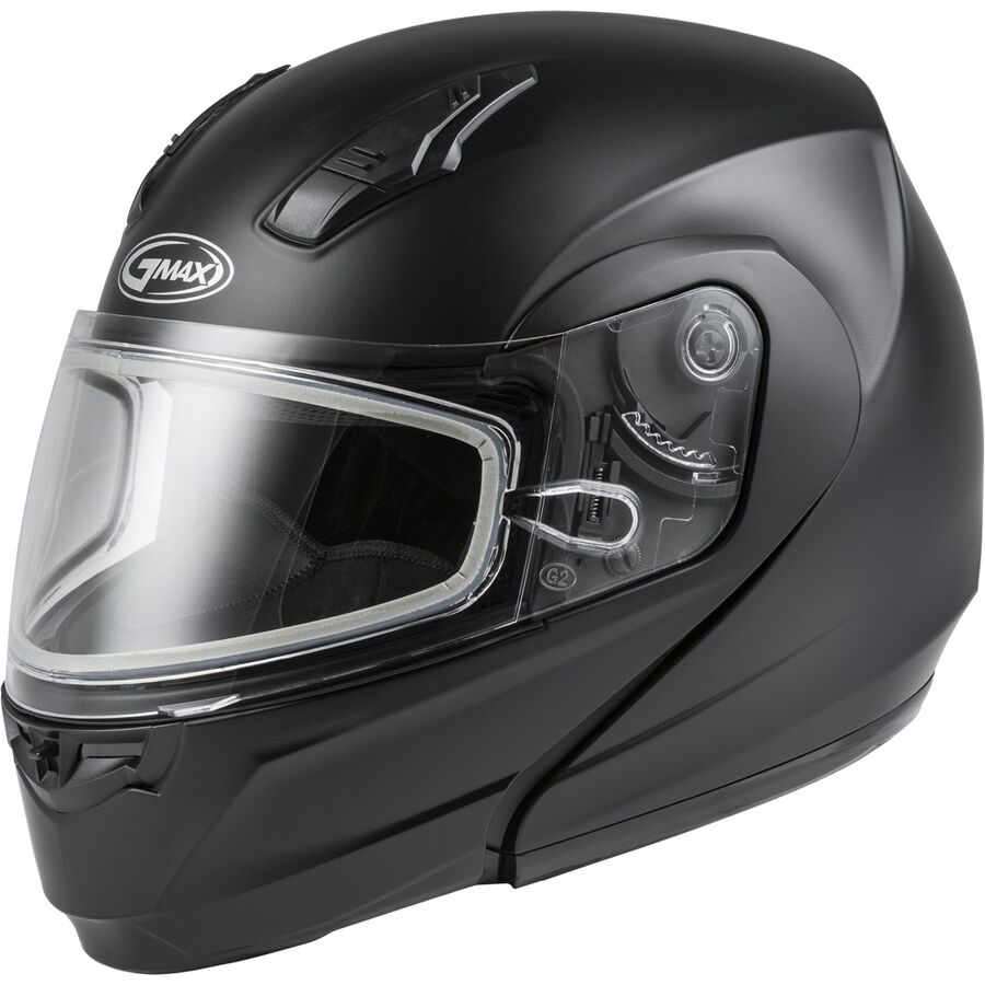Gmax MD-04S Solid Modular Dual Lens Snow Motorcycle Helmet - Pick Size & Color-214603