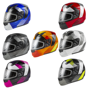 Gmax MD-4S Reserve Dual Lens Shield Modular Motorcycle Snow Helmet -0