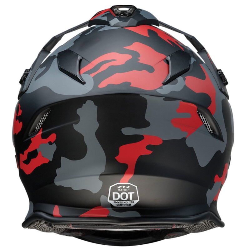 2024 Z1R Range Camo Dual Sport Full Face Motorcycle Helmet - Pick Size & Color-215213