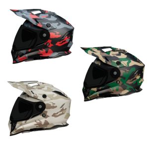 2024 Z1R Range Camo Dual Sport Full Face Motorcycle Helmet - Pick Size & Color-0