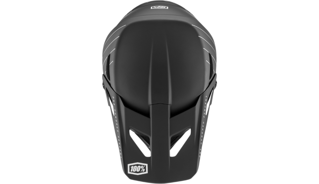 100% Status MTB BMX Bicycle Essential Black Helmet - Pick Size-215785