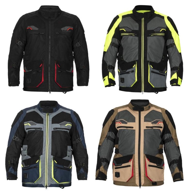 2024 Tourmaster Horizon Line Mens Ridgecrest Adventure Touring Motorcycle Jacket-0