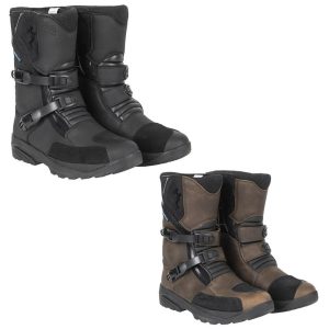 Tourmaster Mens Trailblazer Adventure Touring Motorcycle Mid Calf Boots-0