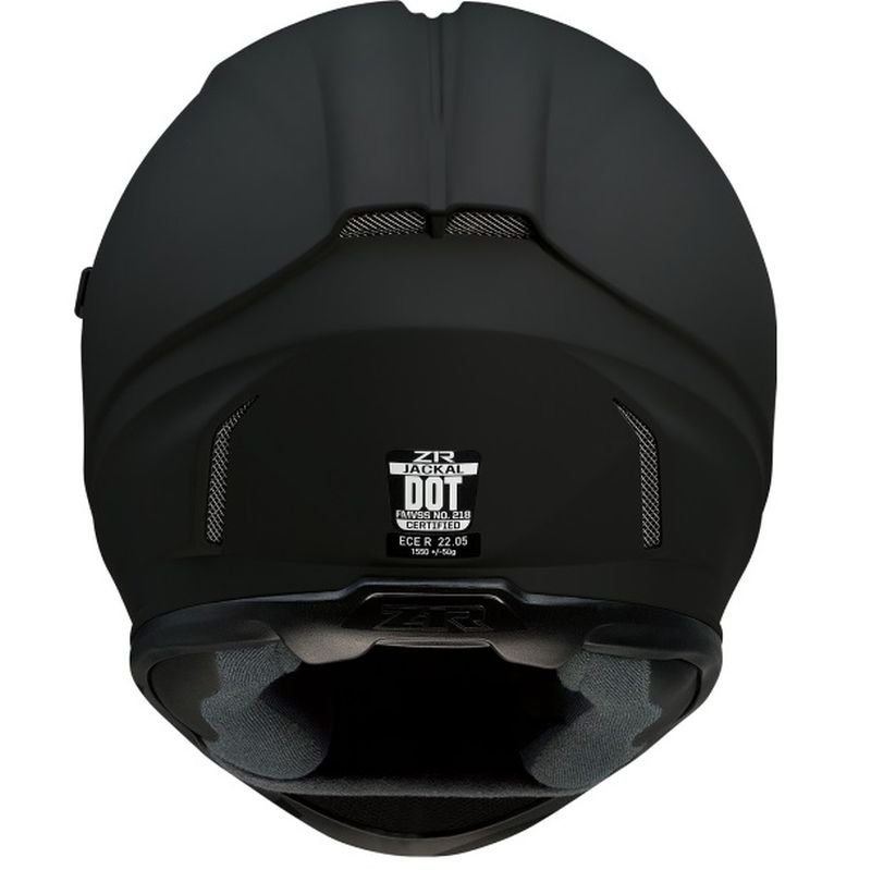 2024 Z1R Jackal Smoke Full Face Street Motorcycle Helmet - Pick Size & Color-220366