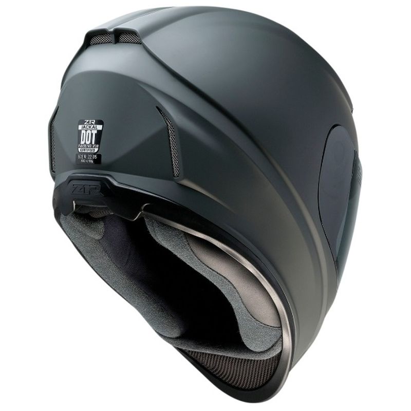 2024 Z1R Jackal Smoke Full Face Street Motorcycle Helmet - Pick Size & Color-220372