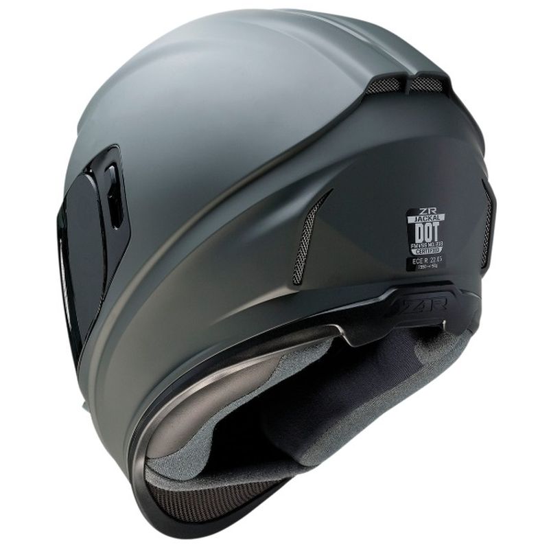 2024 Z1R Jackal Smoke Full Face Street Motorcycle Helmet - Pick Size & Color-220371