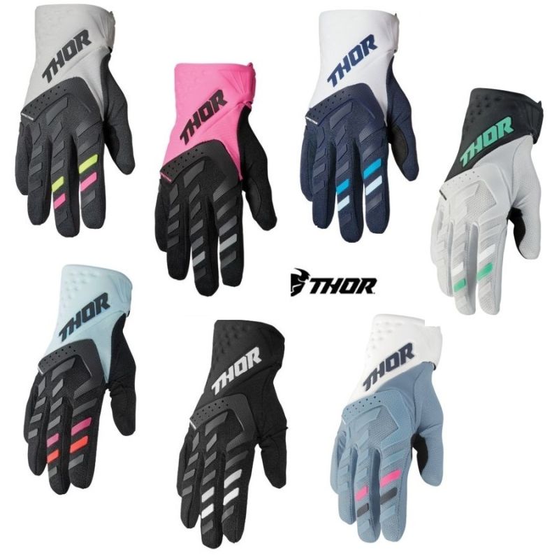 2024 Thor Spectrum Women Motocross Offroad ATV Gloves - Pick Size & Color-0